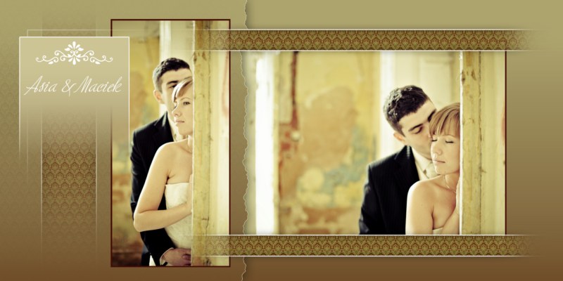 Fotoksiążka projekt retro w starym stylu wintage
