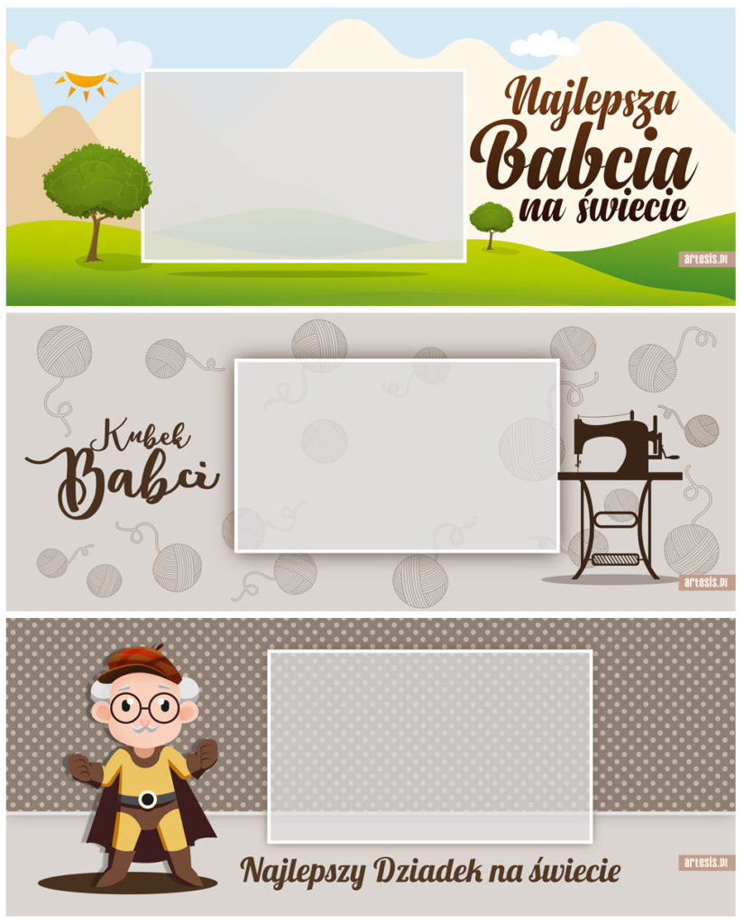 projekty dzien babci dziadka kubek