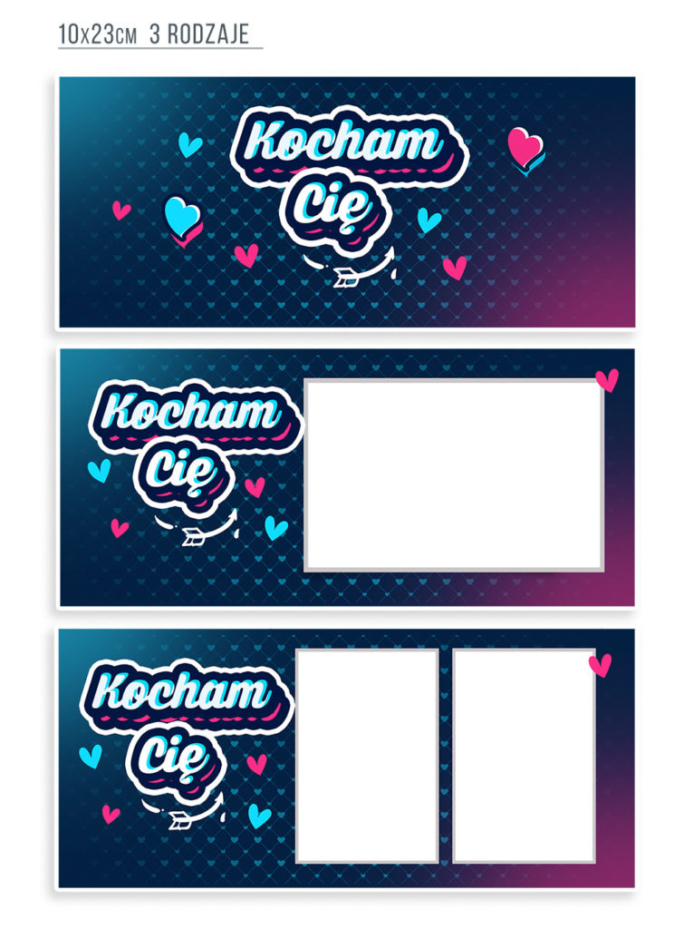 Projekt walentynki na kubek szablony dla par projekty Kocham cię