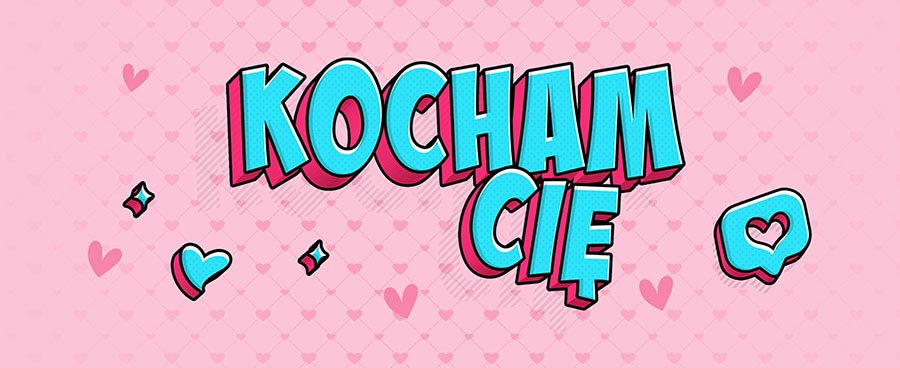Szablony dla zakochanych na kubek 14 luty tekst kocham Cię