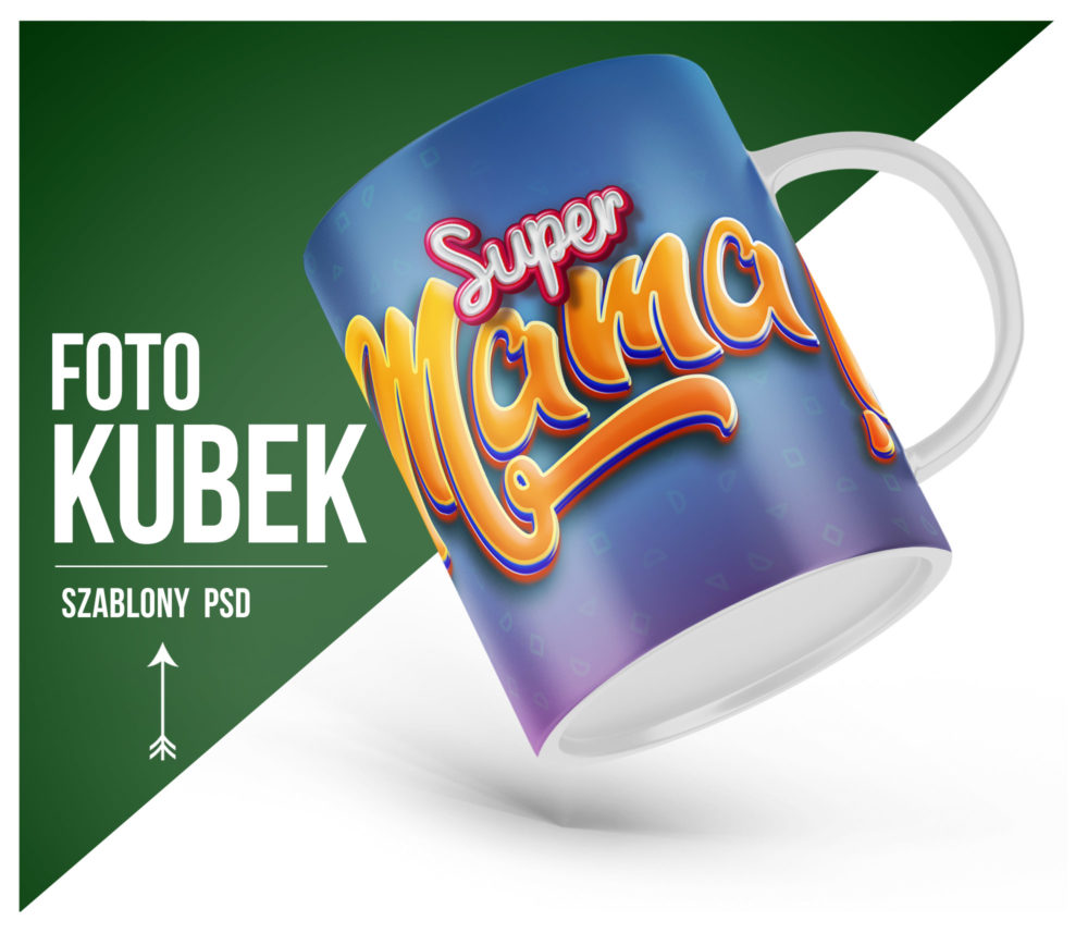 gotowe szablony kubki nadruk projekty photoshop
