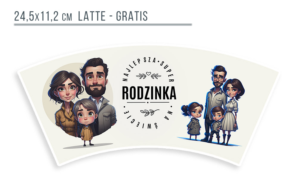  kubek latte projekty
