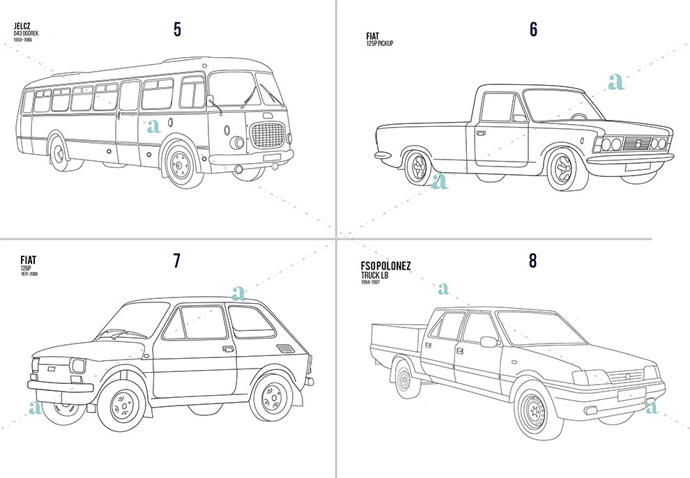 Polskie klasyki kolorowanka samochody ikony motoryzacji Pdf