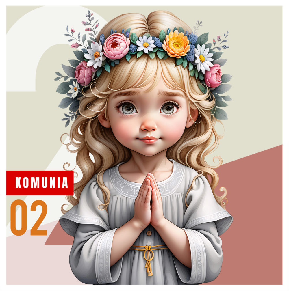 Komunijne Inspiracje: Kliparty PNG na Pierwszą Komunię